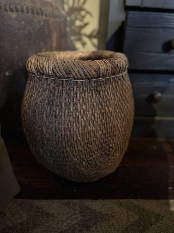 Unieke oude vismand groot