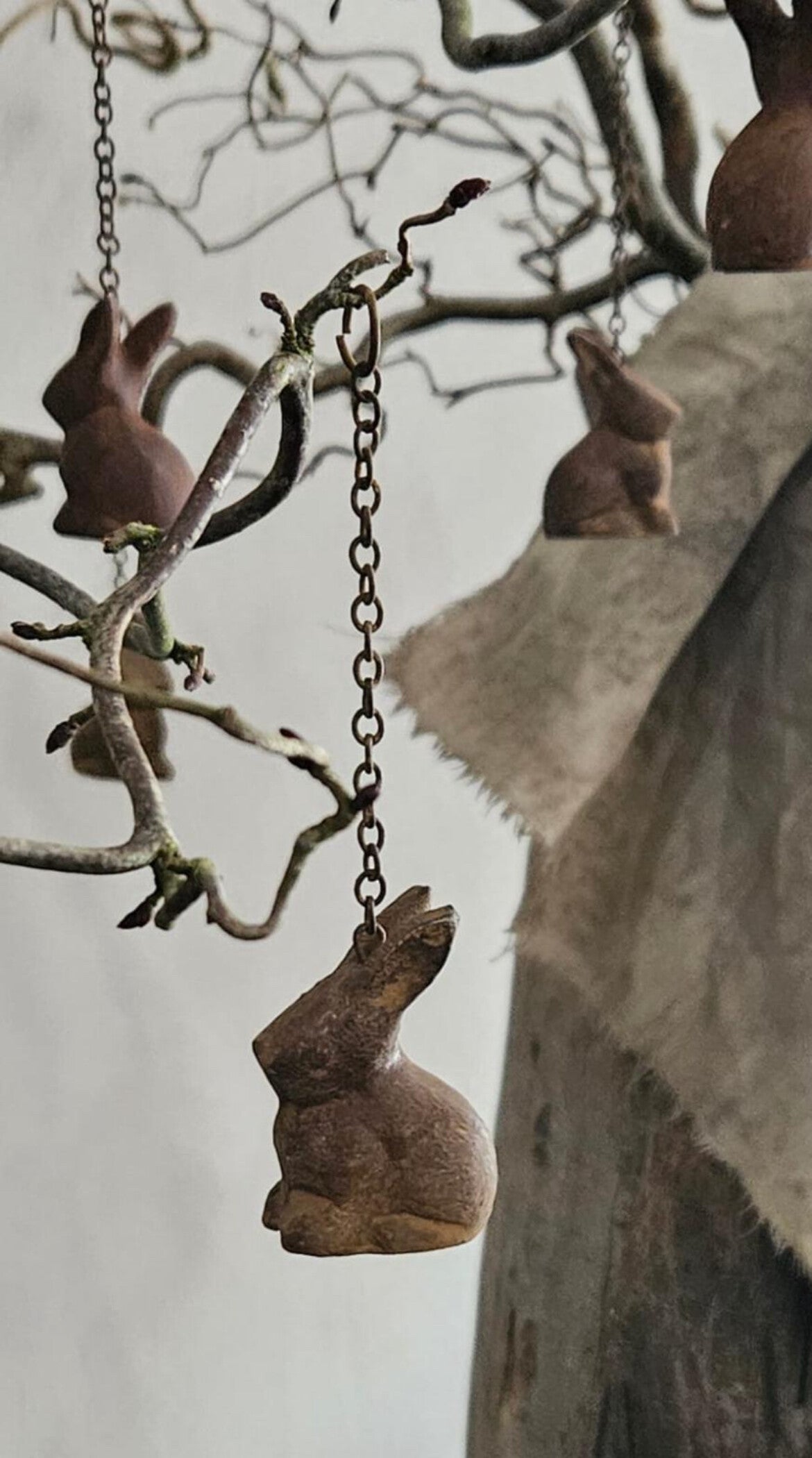 Landelijk hangkonijntje