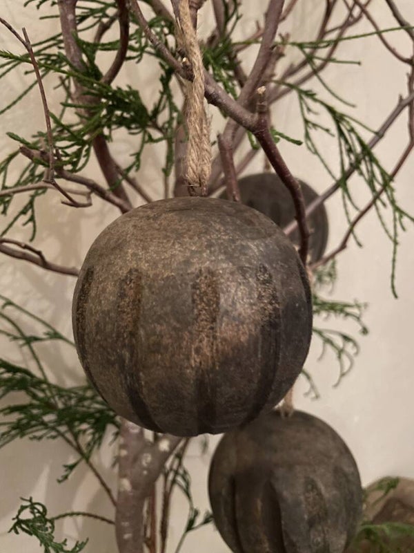 houten kerstbal Mt M