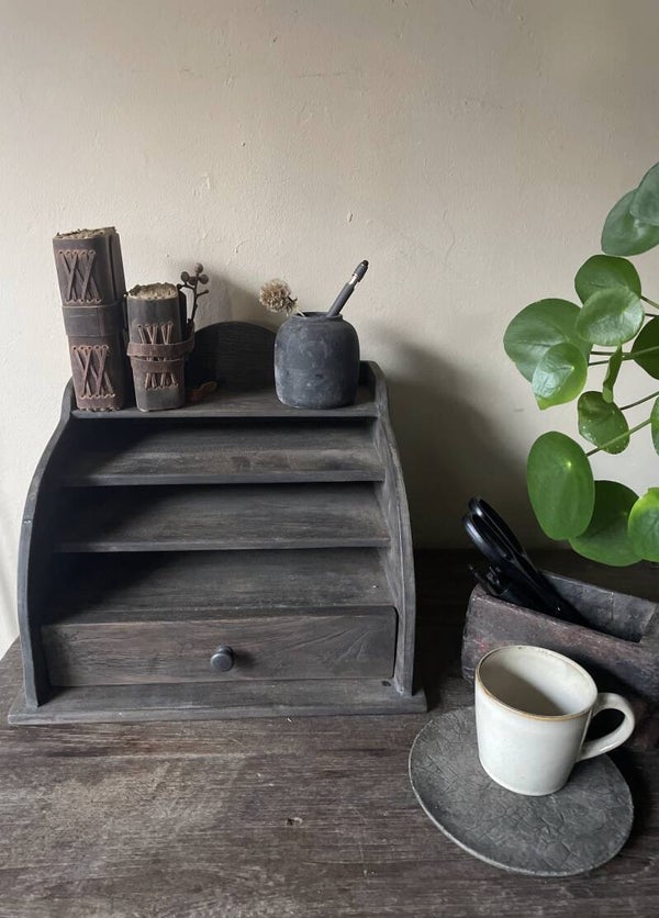 Brievenbak kastje met laatje