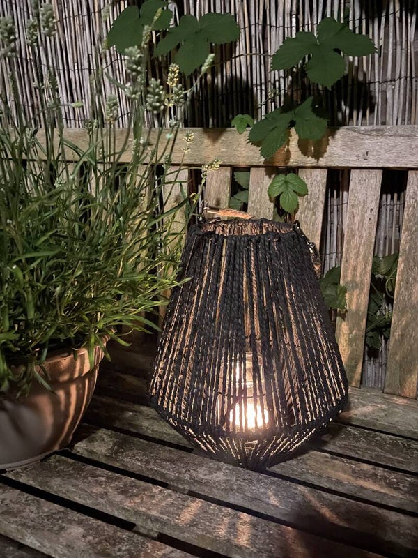 windlicht zwart model pegel