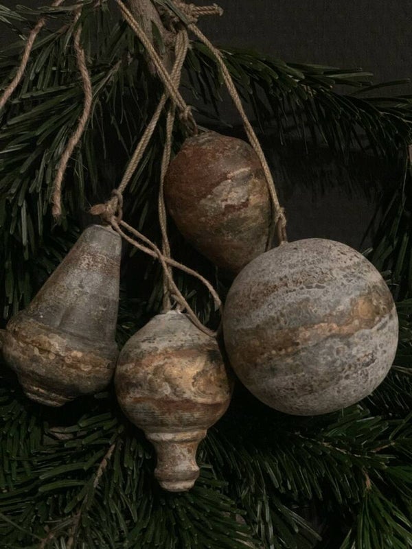 kerstballen set van 4