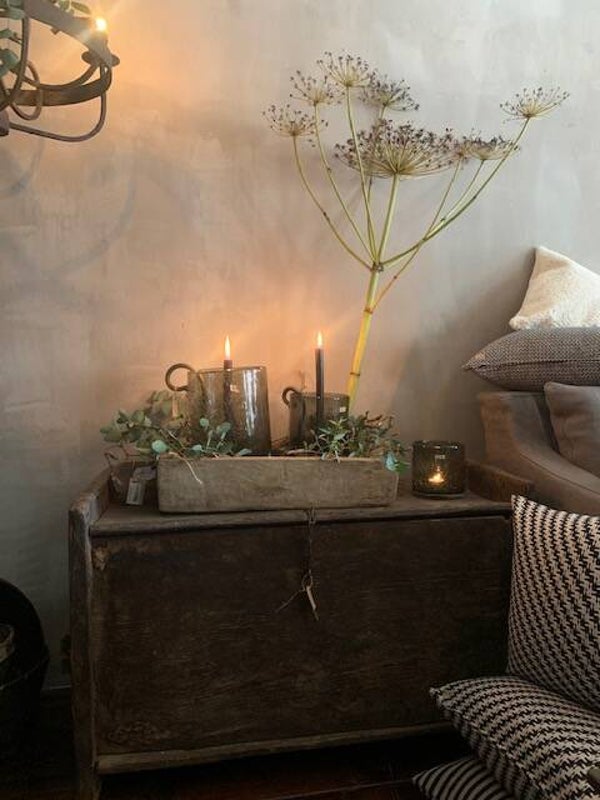 Oude unieke Himalaya kist 