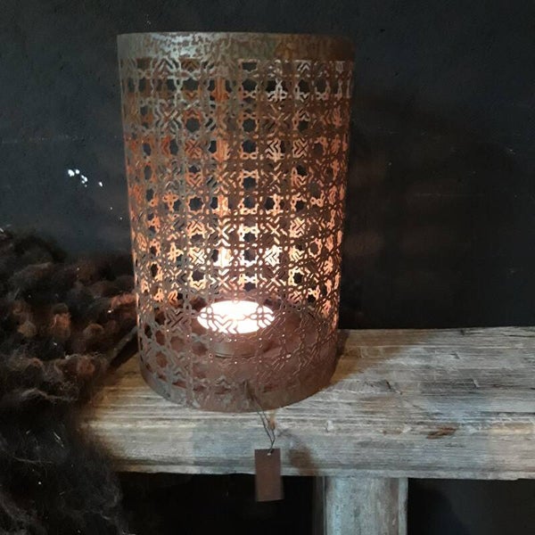 Windlicht roest Hoffz