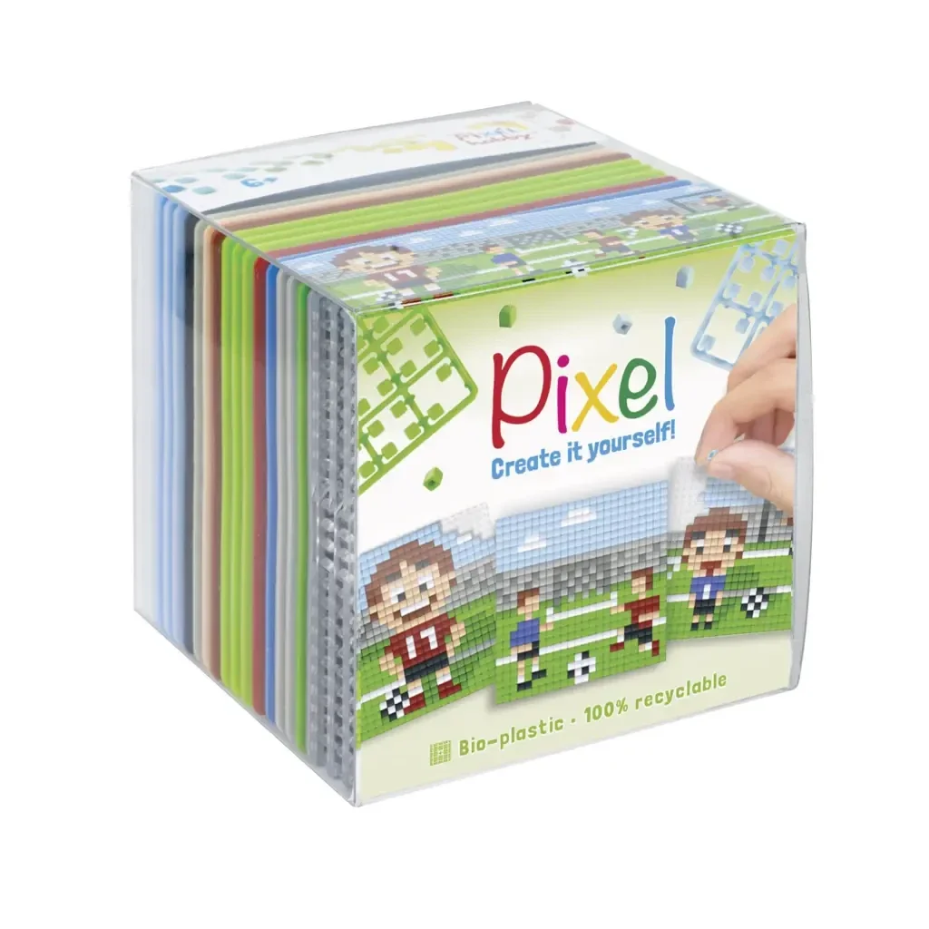 Pixel -3-pack voetbal