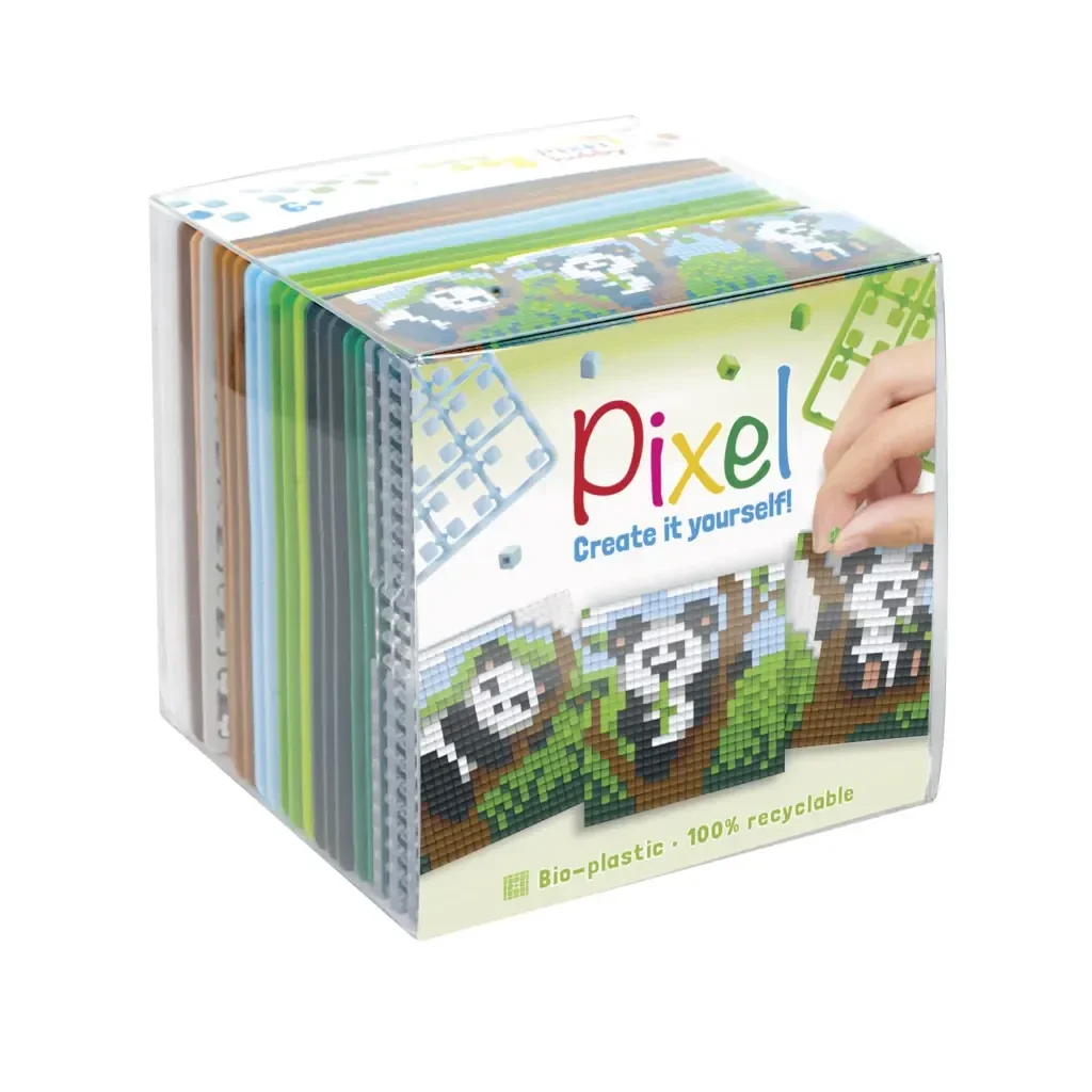 Pixel-3-pack panda’s