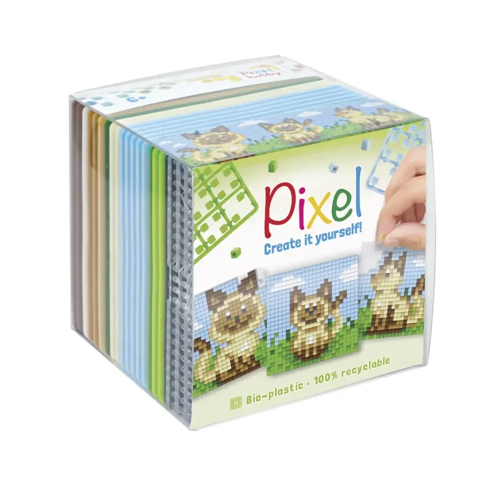 Pixel-3-pack katten