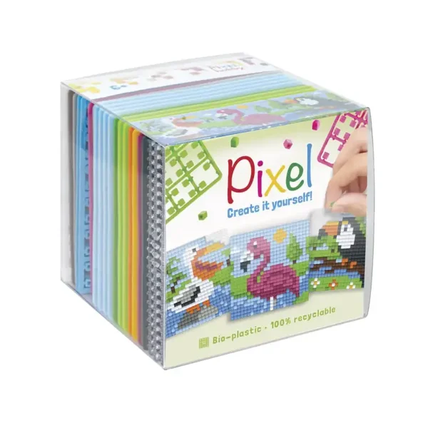 Pixel-3-pack tropische vogels II