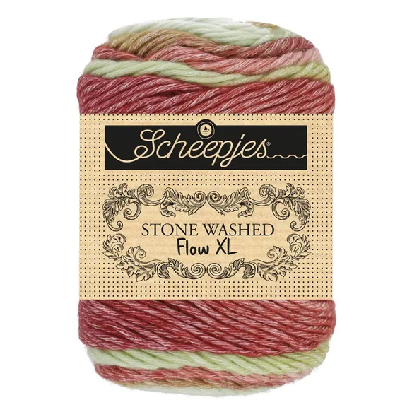 Scheepjes Stone Washed Flow XL 1x65g - 17 Yuletide