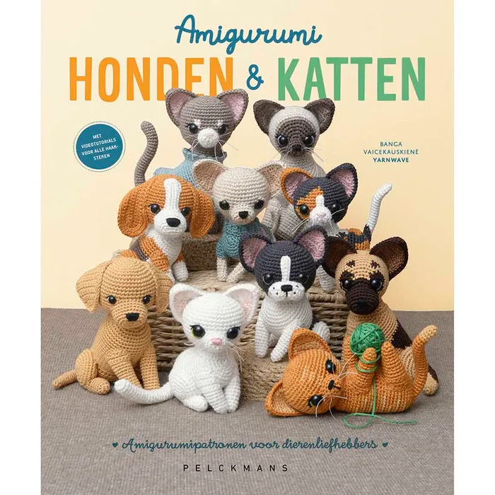 Amigurumi Honden en katten - Banga Vaicekauskiene