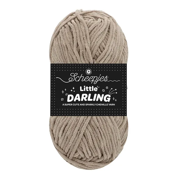 Scheepjes Little Darling Sparkle 1x50g - 409S Koala Sparkle