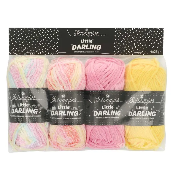 Scheepjes Little Darling Sprinkled Gradient 4x25g -1st-Sun.