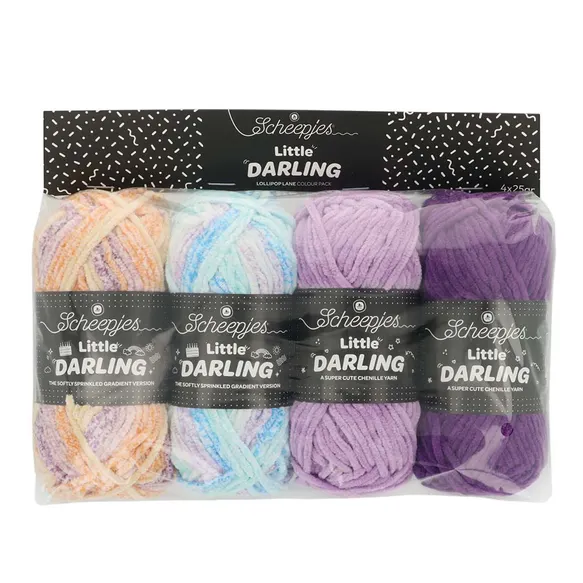 Scheepjes Little Darling Sprinkled Gradient 4x25g -1st-Lol.