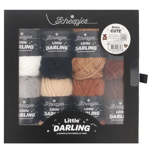 Scheepjes Little Darling colour pack 8x25g- 1st - Beary Cute