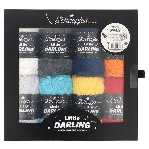 Scheepjes Little Darling colour pack 8x25g- 1st - Space Pals