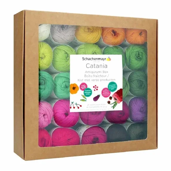 Catania Amigurumi box 25x20g Vruchtenbox NL-FR - 1st