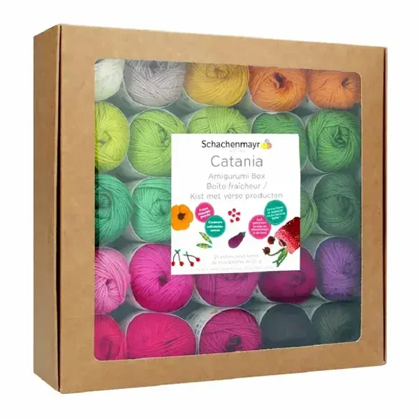 Catania Amigurumi box 25x20g Vruchtenbox NL-FR - 1st