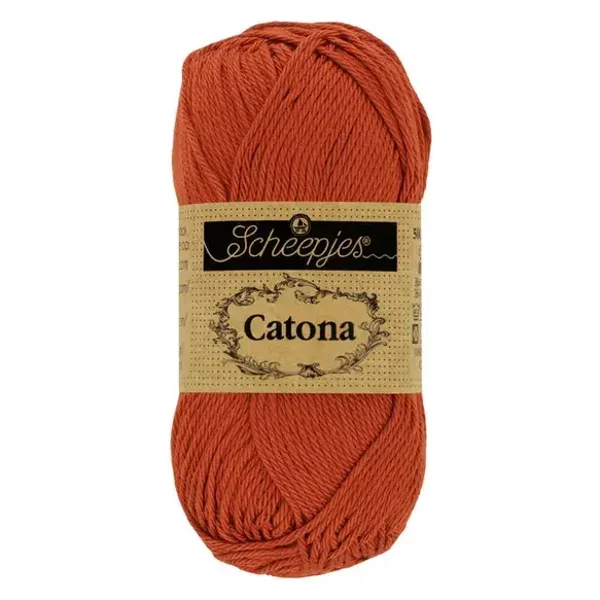 Scheepjes Catona 50g - 388 Rust