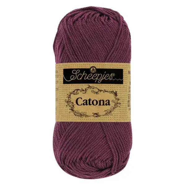 Scheepjes Catona 50g - 394 Shadow Purple