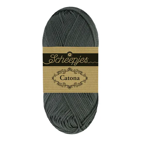 Scheepjes Catona 50g 50g  - 075 Storm Cloud