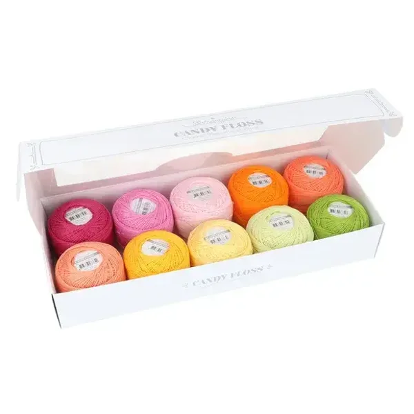 Scheepjes Candy Floss colour pack 10x20gr  -Passionfruit