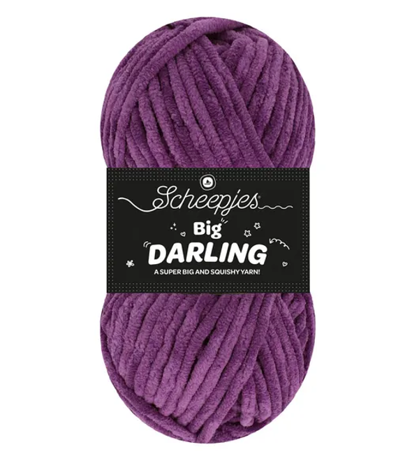 Scheepjes Big Darling- 1x150g- 437 Eggplant