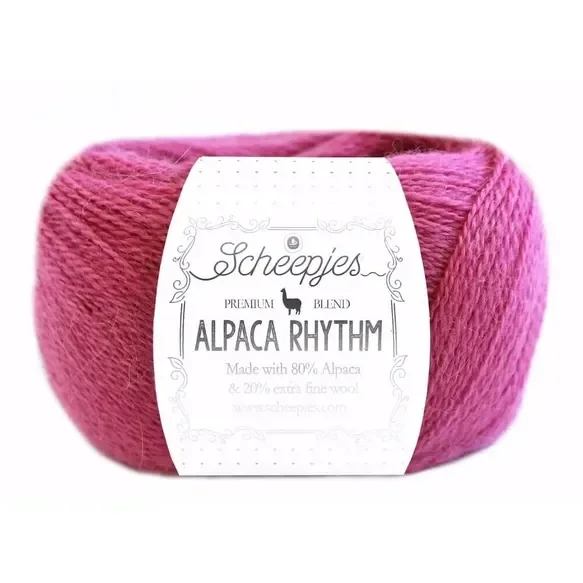 Scheepjes Alpaca Rhythm 1x25g - 666 Merengue