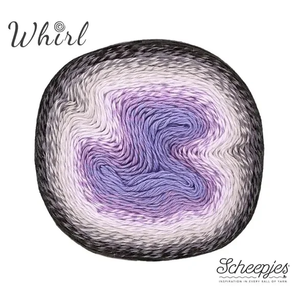 Scheepjes Whirl 1x1000m - 786 Dark Grape Squish