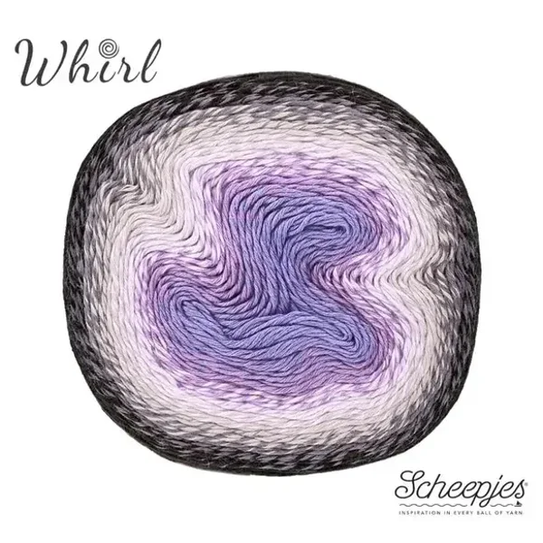 Scheepjes Whirl 1x1000m - 786 Dark Grape Squish