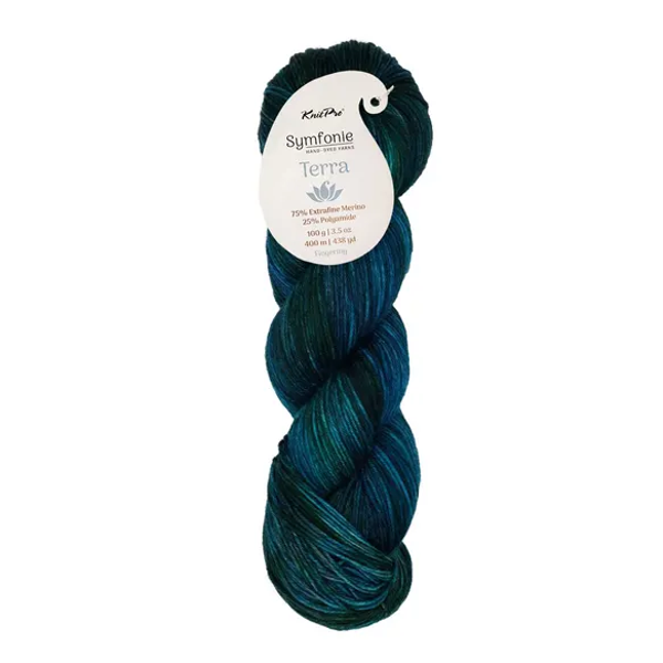 Symfonie Terra Variegated 1x100g - VR2095 Tucson Teal