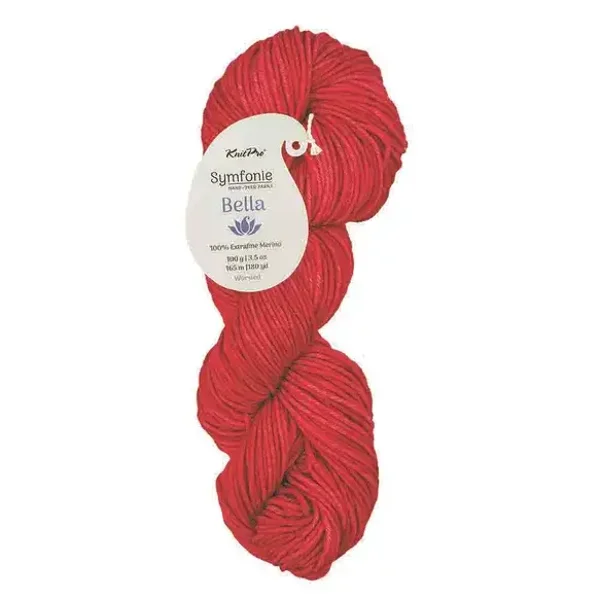 Symfonie Bella Solid 1x100g - SS4026 Bandana Red