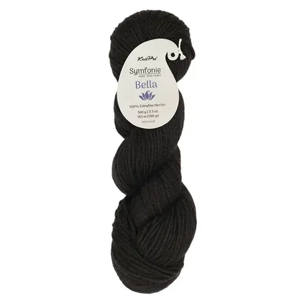 Symfonie Bella Solid 1x100g - SS4033 Jet Black