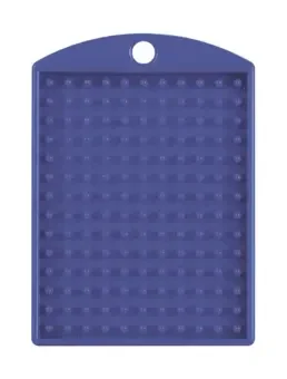 Medaillon gekleurd blauw