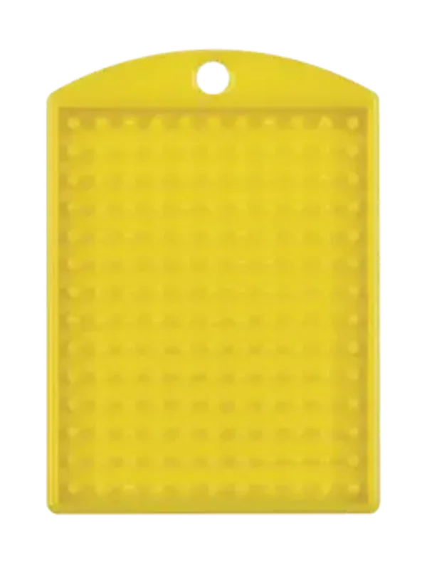 Medaillon gekleurd geel