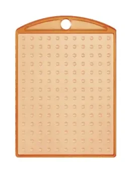 Medaillon transparant oranje