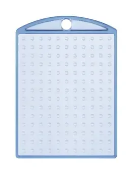 Medaillon transparant blauw