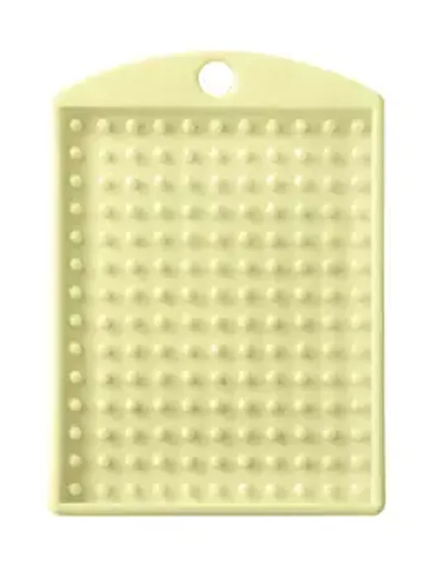 Medaillon pastel geel