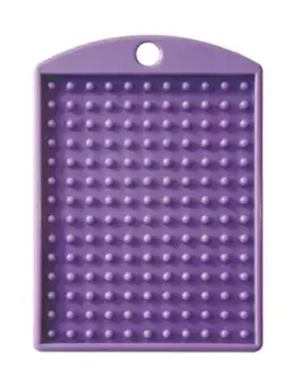 Medaillon gekleurd donker paars