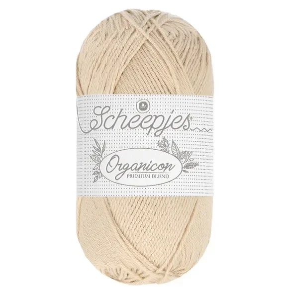 Scheepjes Organicon 50g - 242 Oat Bath