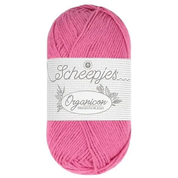 Scheepjes Organicon 50g - 248 Pink Elephant