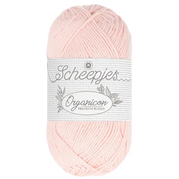 Scheepjes Organicon 50g - 250 Powder Pink