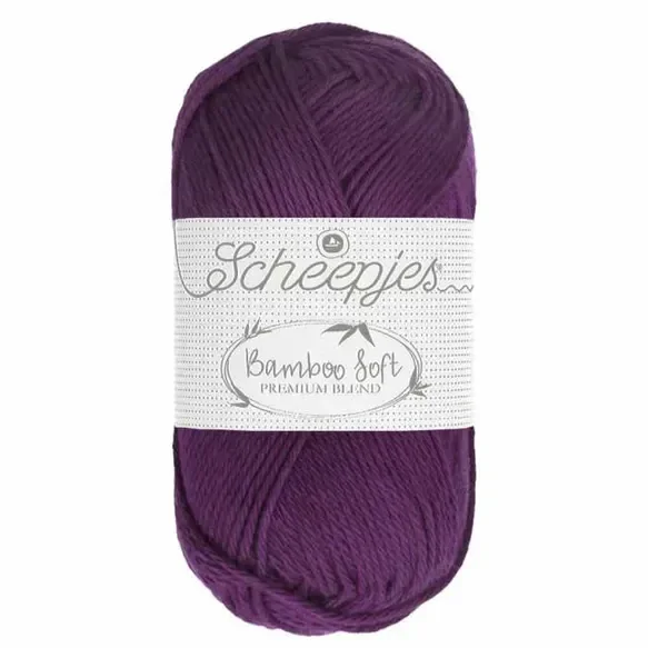 Scheepjes Bamboo Soft 1x50g - 250 Decadent Plum