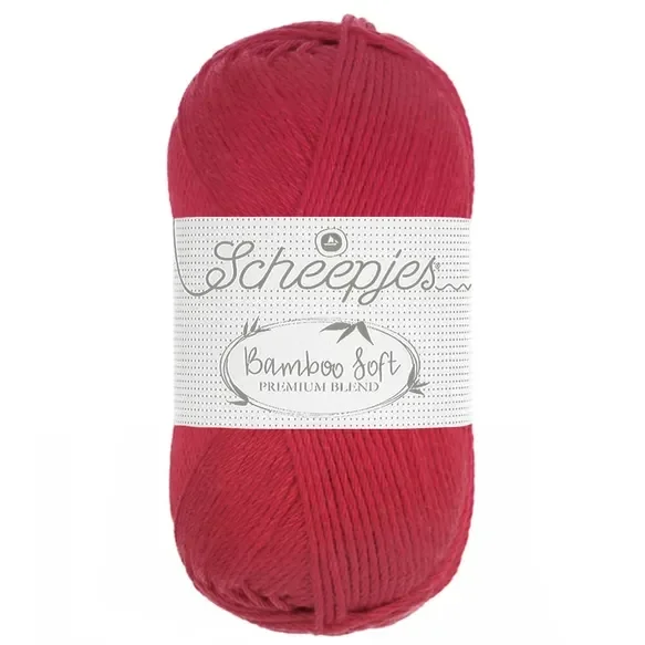Scheepjes Bamboo Soft 1x50g - 262 Hot Berry