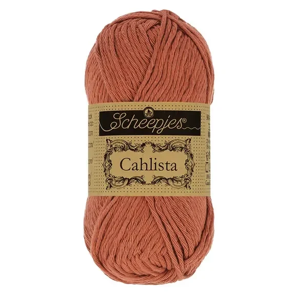 Scheepjes Cahlista 50g  - 504 Brick Red