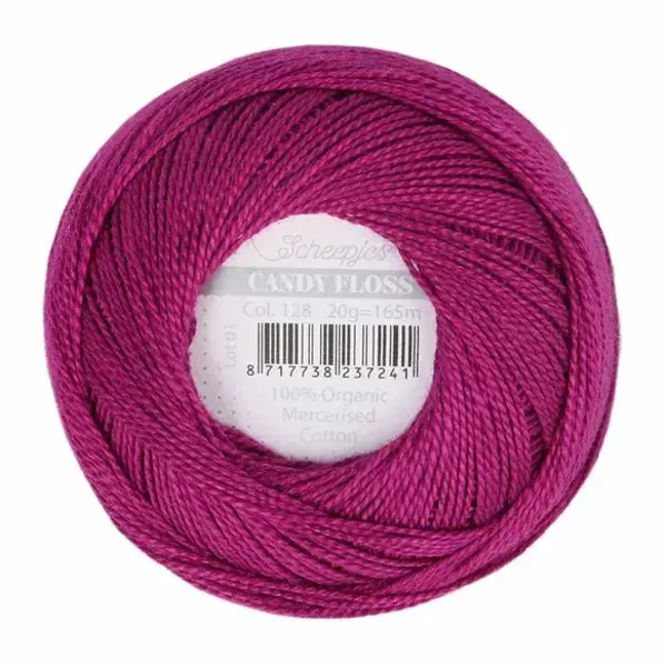Scheepjes Candy Floss 20g - 128 Tyrian Purple