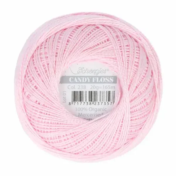 Scheepjes Candy Floss 20g - 238 Powder Pink