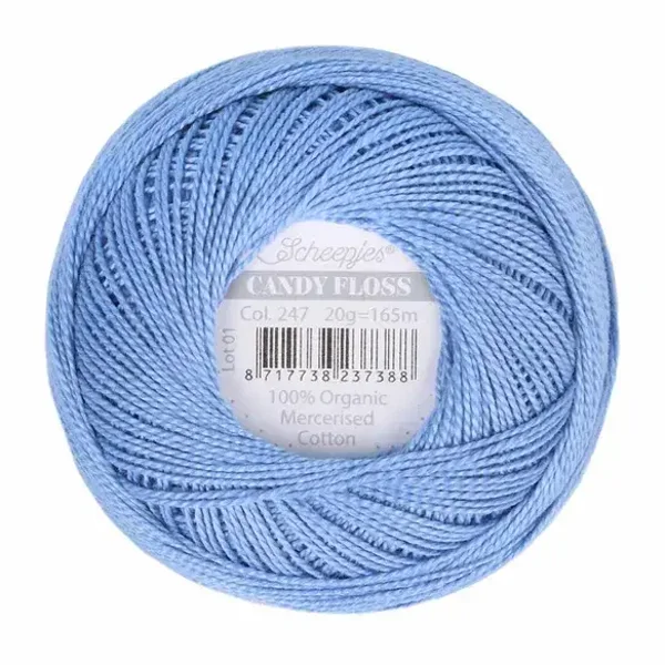 Scheepjes Candy Floss 20g - 247 Bluebird