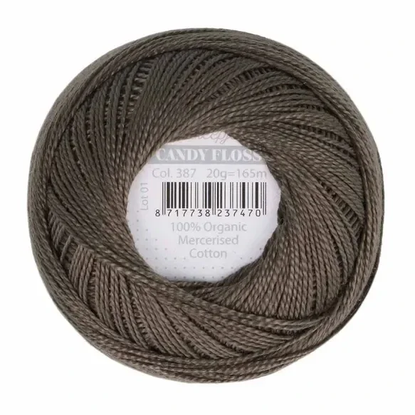 Scheepjes Candy Floss 20 g - 387 Dark Olive