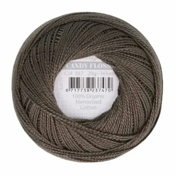 Scheepjes Candy Floss 20 g - 387 Dark Olive