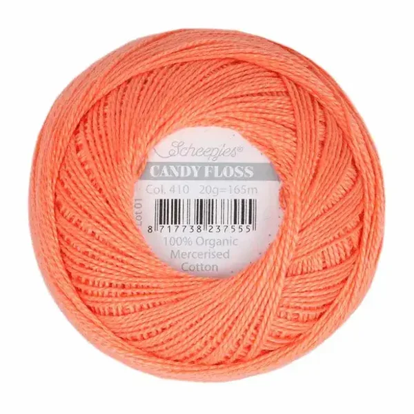 Scheepjes Candy Floss - 410 Rich Coral